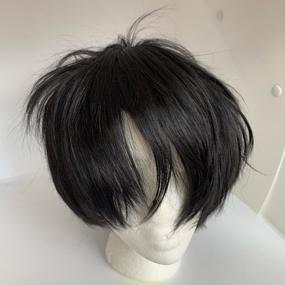 Short punky spiky black wig from Jubilee X-men cosplay - Picture 3 of 7